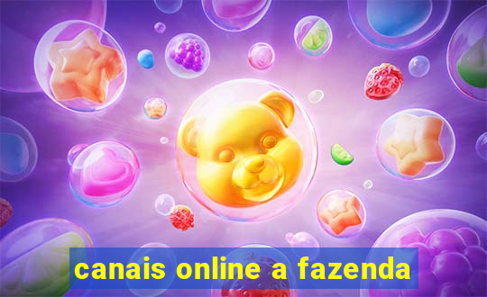 canais online a fazenda